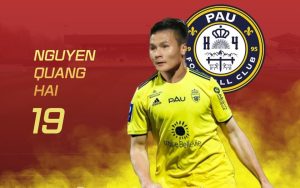 Quang hải gia nhập Pau FC thi đấu tại Ligue hai