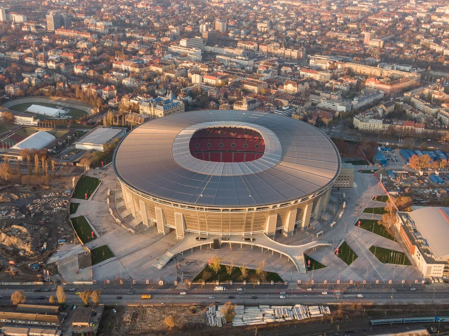 Sân vận động tổ chức euro Puskas Arena (Budapest, Hungary)