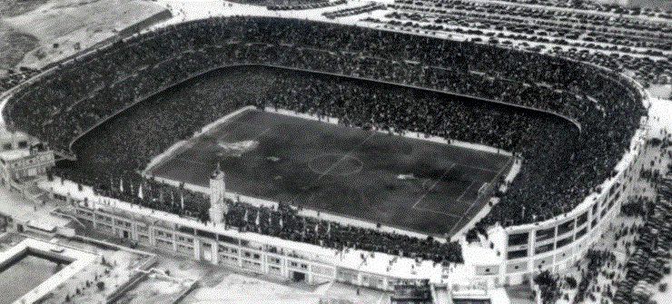 Sự thật về sân vận động real madrid - Santiago Bernabeu khởi công vun đắp năm 1944