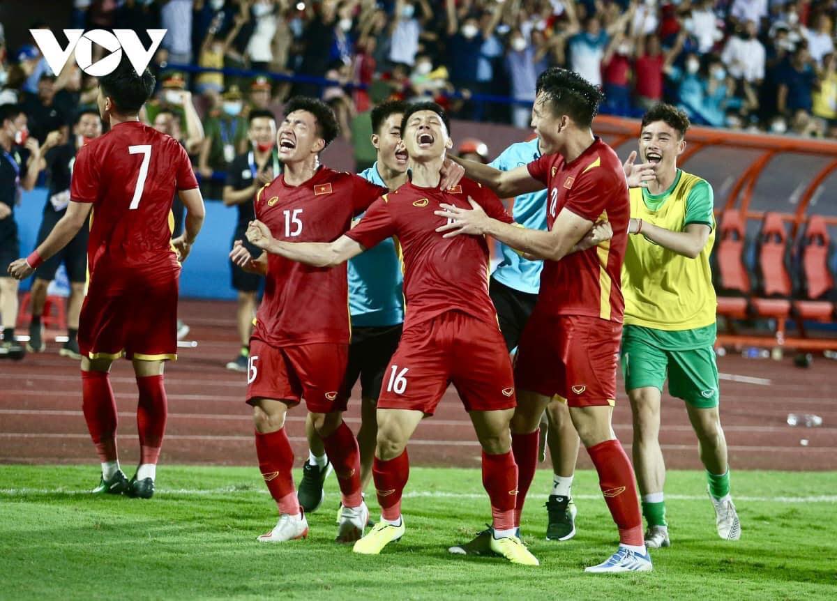 Thầy trò Park Hang Seo đã hoàn hảo giành được huy chương vàng tại chung kết Sea Games 31