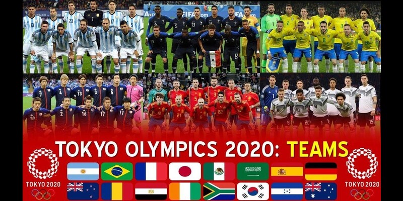 Chính thức danh sách 16 các đội bóng tham gia Olympic Tokyo 2020