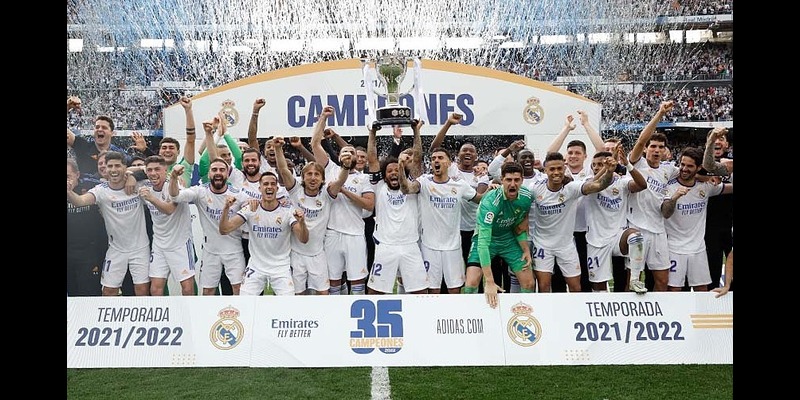 CLB Real Madrid giàu thành tích nhất ở La Liga với 35 lần vô địch