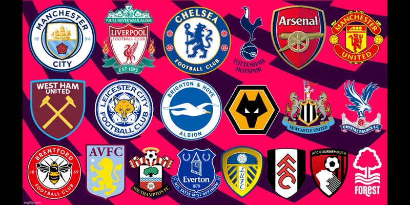 Danh sách các đội bóng Premier League mùa giải 2022/2023