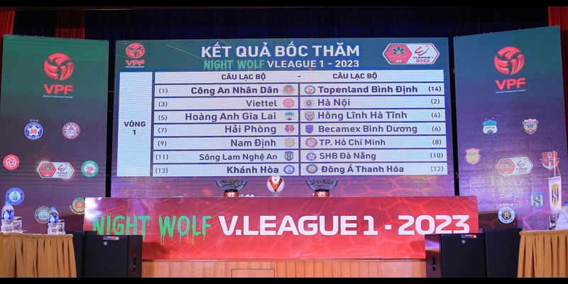 Lễ họp báo và bốc thăm giải đấu V-League 1 mùa giải 2023