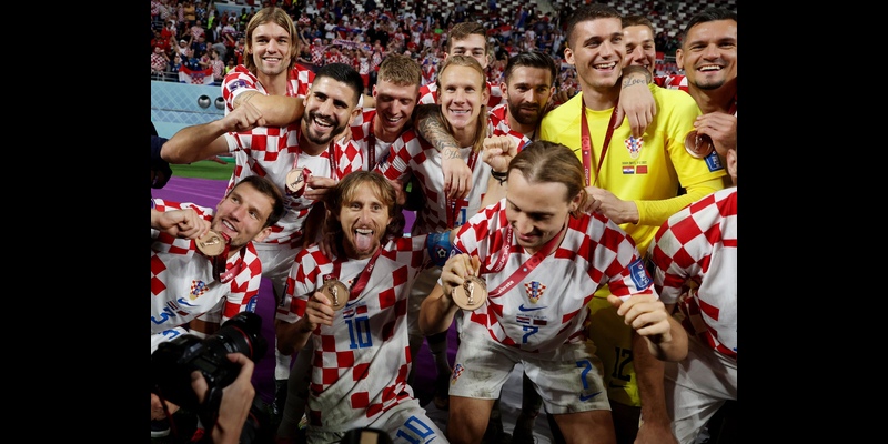 Hình ảnh đội tuyển Croatia tại kỳ World Cup 2018